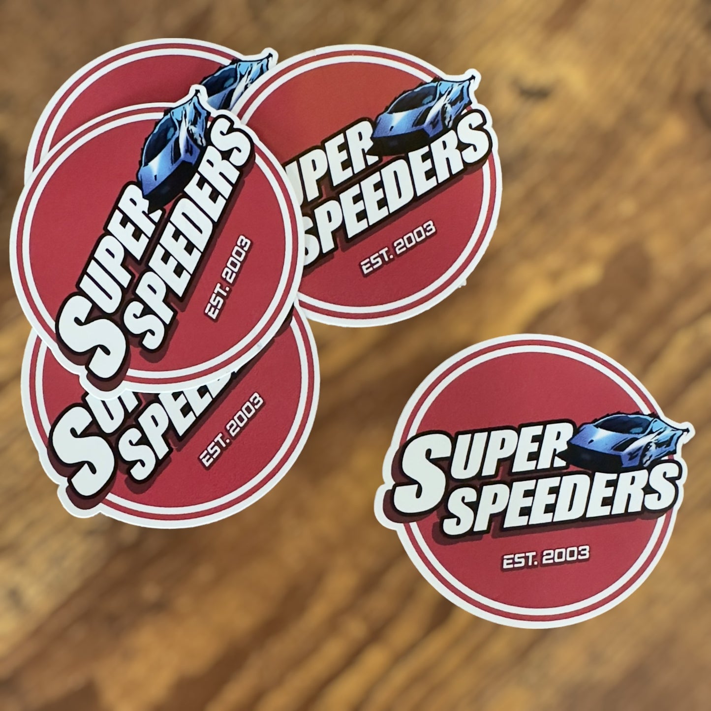 Super Speeders Vinyls & Stickers