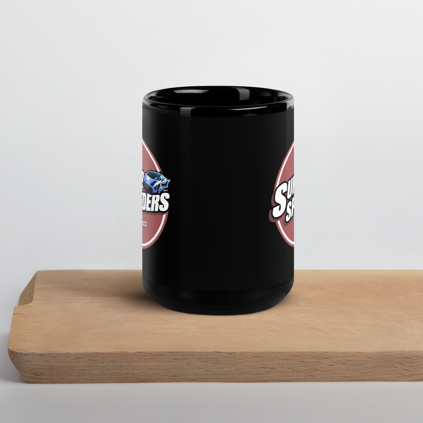 Black Mug (15oz) Vintage Logo