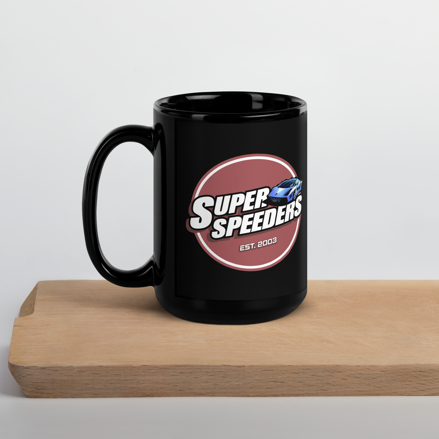 Black Mug (15oz) Vintage Logo