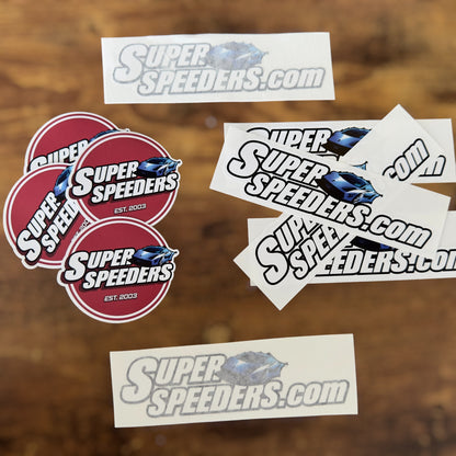 Super Speeders Stickers Pack