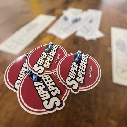 Super Speeders Stickers Pack