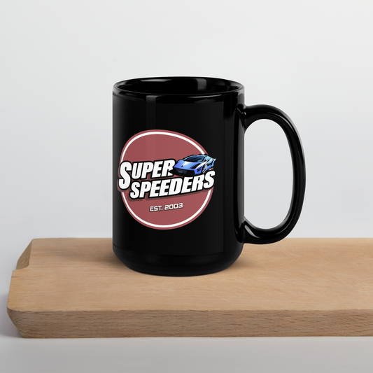 Black Mug (15oz) Vintage Logo